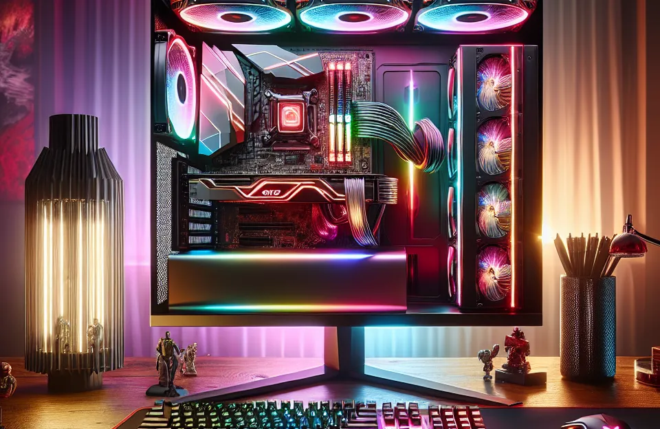 PC Gamer Completo Mancer Krampus II, AMD Ryzen 5 5500, GeForce RTX 3060 12GB, 16GB DDR4, SSD 480GB + Monitor + Kit Periféricos