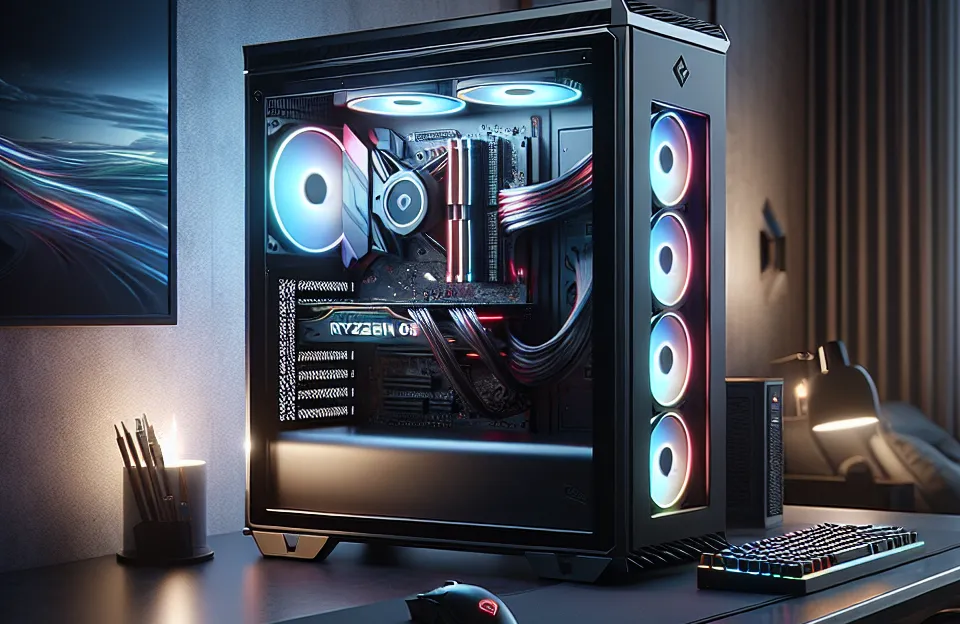 Monte seu PC: Ryzen 5 2400G, GTX 1060, 8GB, SSD 240GB