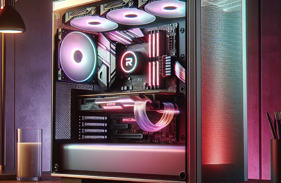 Monte seu PC: Ryzen 7 5700X, RTX 4060, 16GB, 480GB SSD