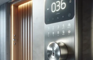 Fechadura Digital de Sobrepor com Senha e Tag Elsys DS1100V