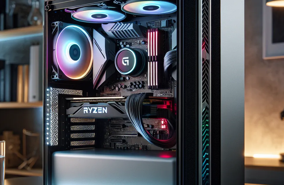 Monte seu PC: Ryzen 5 5600, RTX 4060, 16GB, 480GB SSD