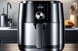 Fritadeira Sem Óleo 2 em 1 Black Inox 4,8L Digital Oster