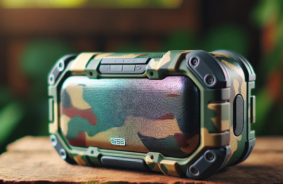 Caixa de Som Bluetooth Portátil JBL Clip 5 Camuflada