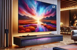 Samsung Smart TV 65" QLED 4K 65Q60D com Soundbar HW-B550: Qualidade de Imagem e Som em um Só Pacote