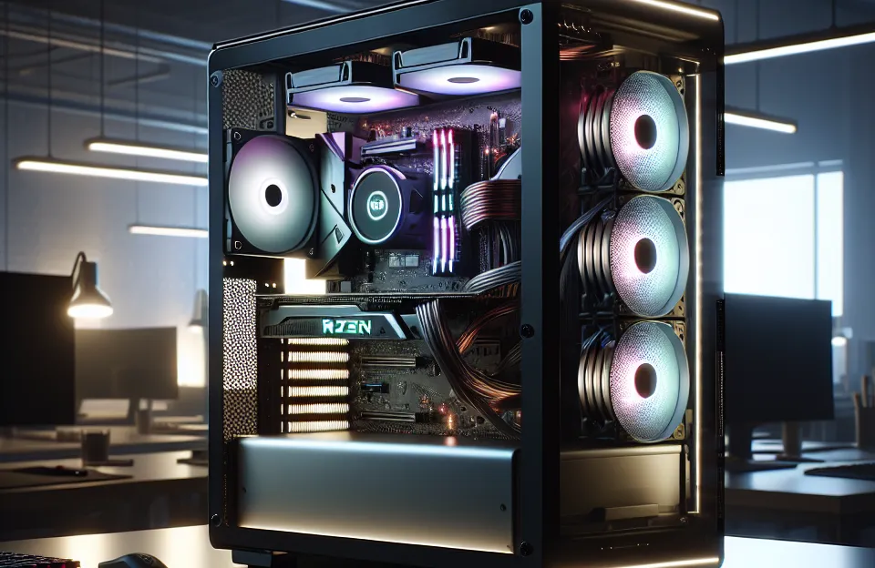 Monte seu PC: Ryzen 5 4500, RX 5600, 16GB, 480GB SSD