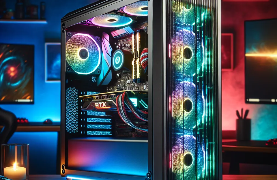 Monte seu PC: Intel i7-14700F, RTX 4070 Super, 16GB, 1TB SSD