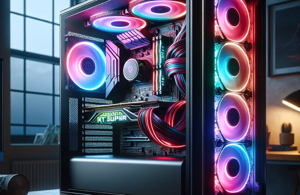 Monte seu PC: Intel i7-14700F, RTX 4070 Super, 32GB, 1TB SSD