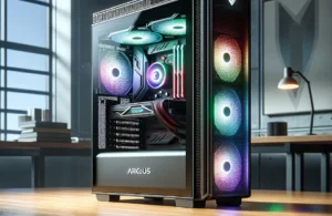 GAMDIAS Gabinete Gamer Argus M2 com LED RGB e Vidro