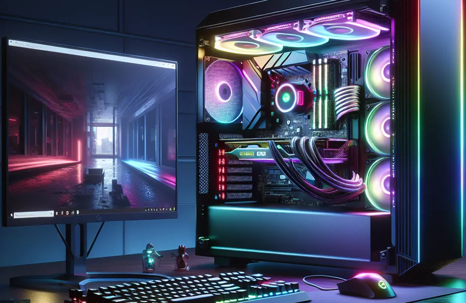 Monte seu PC: Intel i5-14600K, RTX 4060 Ti, 16GB, 512GB SSD