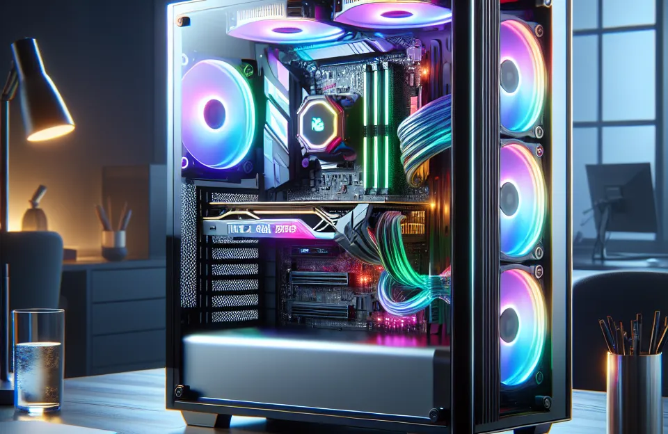 Monte seu PC: Intel i5-12400F, RTX 4070 Super, 32GB, 1TB SSD