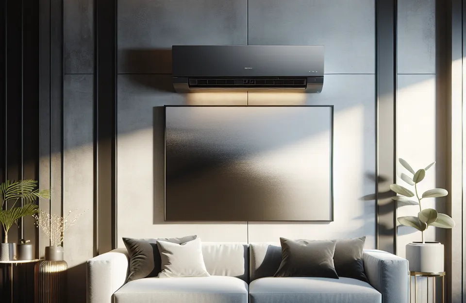 Ar-Condicionado Split Inverter 18000 BTUs Samsung WindFree Connect Black High Wall Quente e Frio