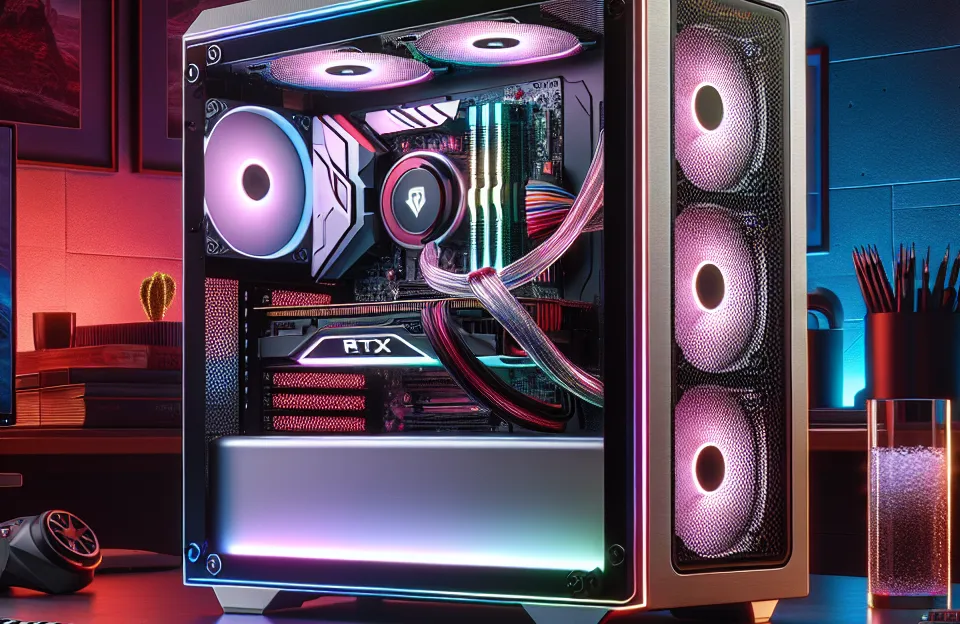 Monte seu PC: Intel i5-13400F, RTX 4060, 16GB, 512GB SSD