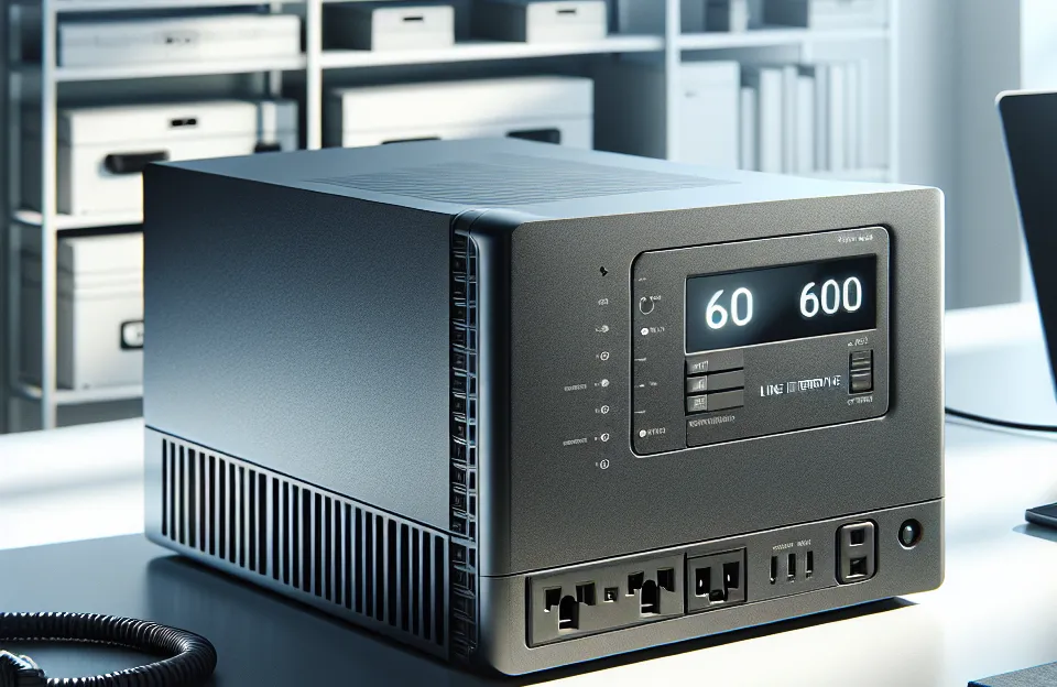 Nobreak SMS Lite 600 VA Line Interactive