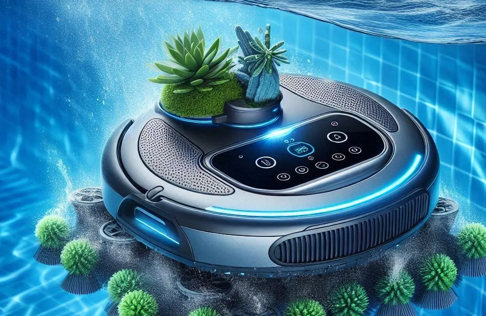 WYBOT Aspirador de Piscina Robótico Sem Fio: Sucção Potente e Filtro Fino de 180μm