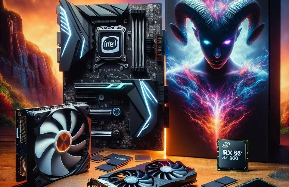 Monte seu PC: Intel i5-10400F, RX 580, 16GB, 480GB SSD