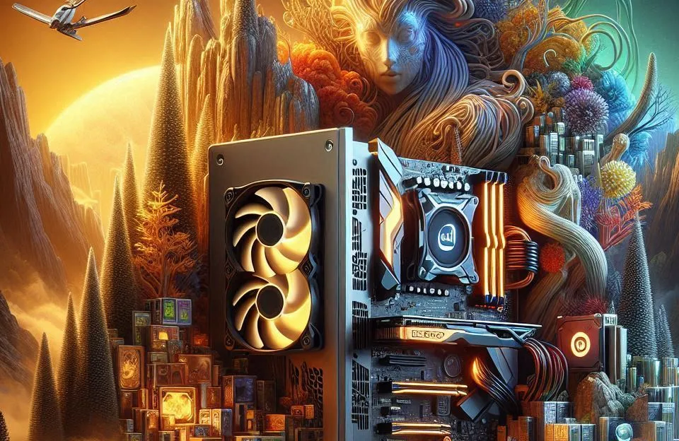 Monte seu PC: Intel i5-10400F, RX 580, 8GB, SSD 480GB