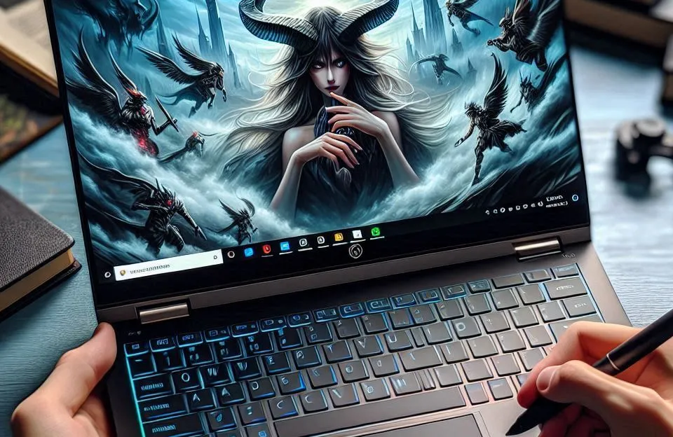 Notebook 2 em 1 Positivo Duo C4128AI Intel Celeron N4020 Linux 4GB RAM 128GB eMMC 11,6" IPS Full HD Com Caneta Capacitiva