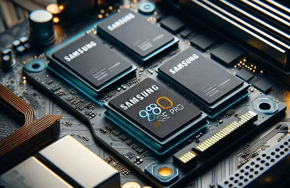 Samsung 980 PRO SSD com dissipador 1TB PCIe Gen 4 NVMe