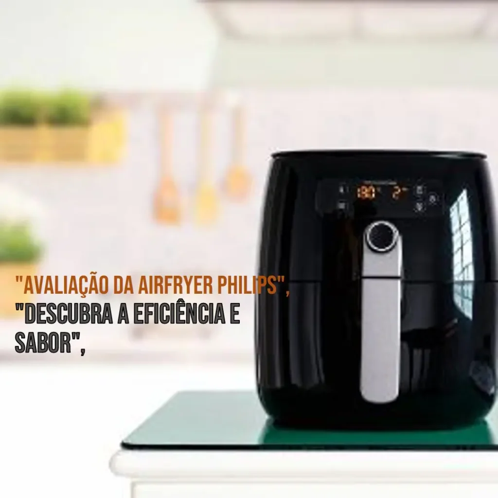 Fritadeira Airfryer Digital Philips Walita Série 3000 4,1 Litros 1400W Branco RI9252/01-127V: Potência e Praticidade para sua Cozinha