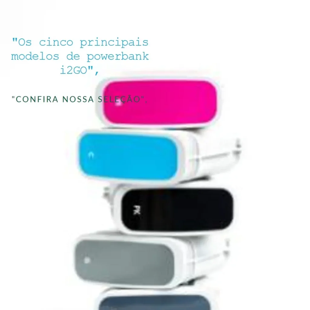 Top Cinco Modelos de powerbank i2GO