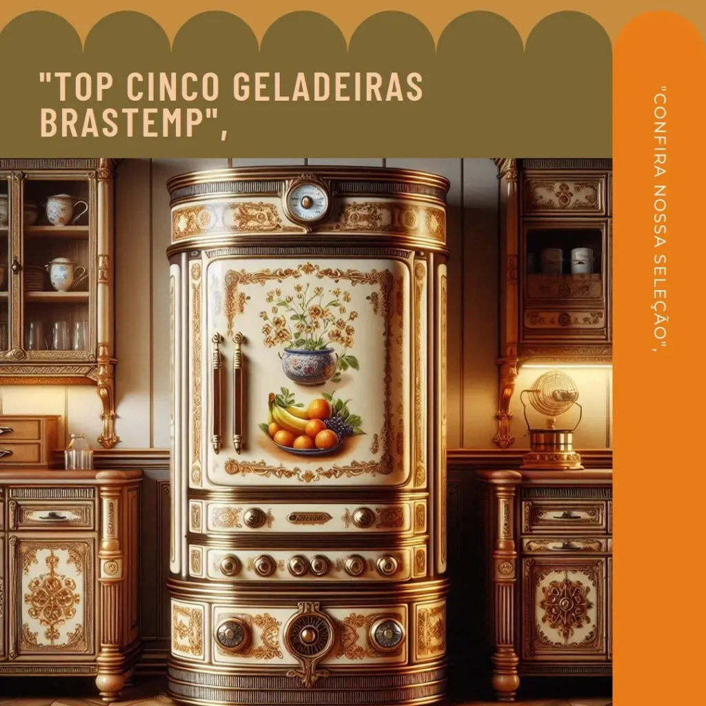 Top Cinco geladeira Brastemp antiga frost free