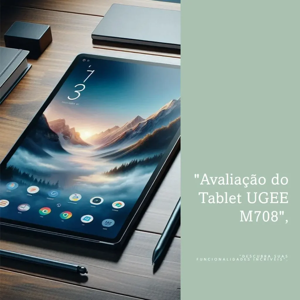 Tablet de Desenho UGEE M708: Desempenho e Funcionalidade para Artistas Digitais