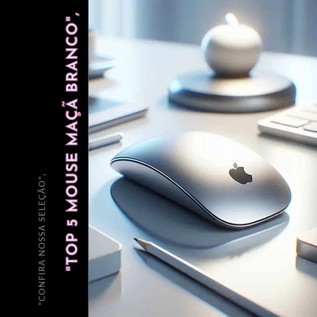 Top 5 mouse Apple branco