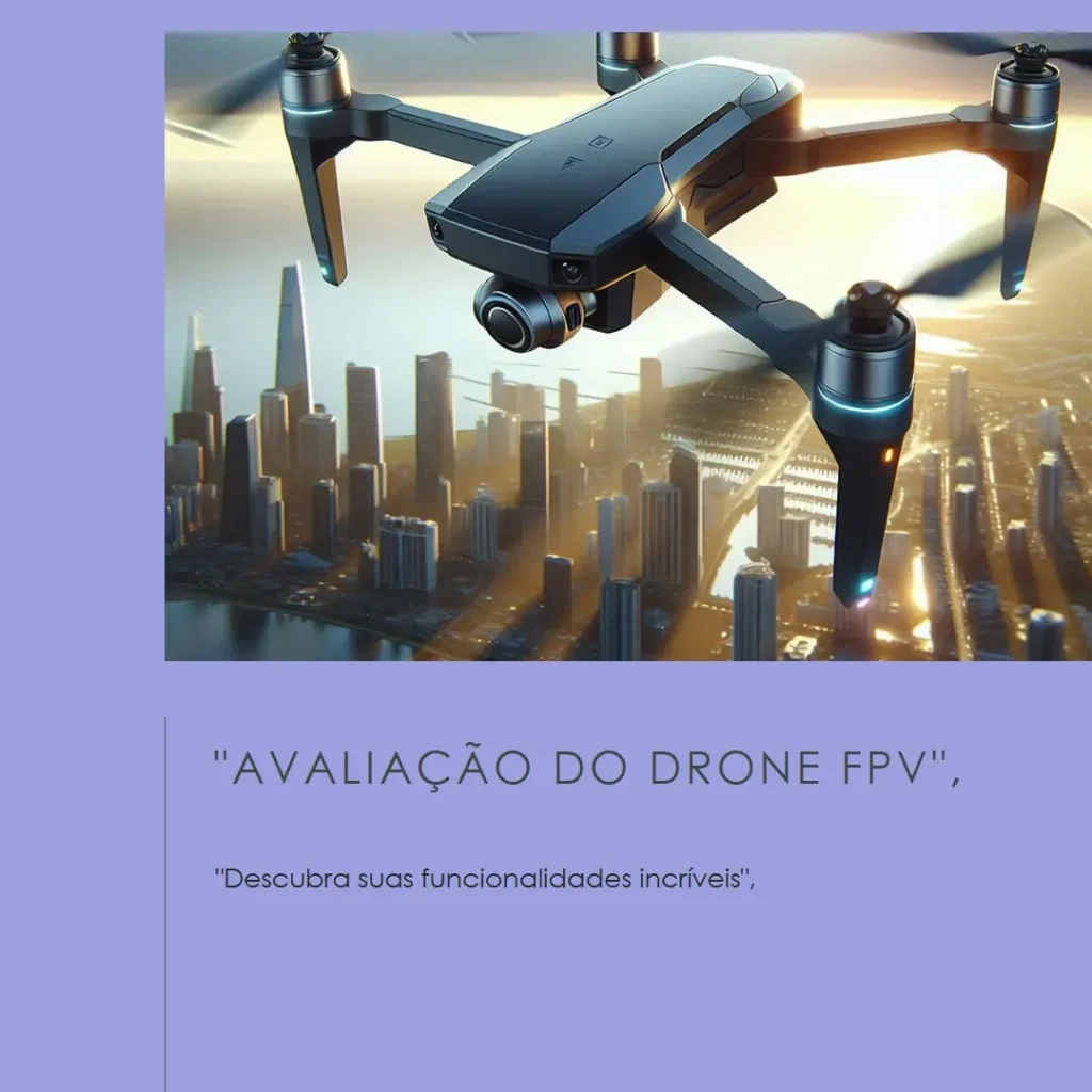 Drone com Câmera 1080p FPV Dobrável para Iniciantes: Funcionalidade e Diversão ao Seu Alcance