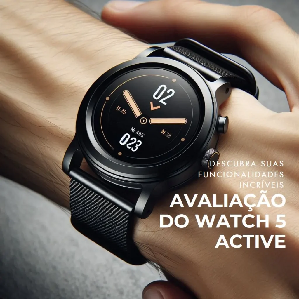 Watch 5 Active: Relógio Inteligente com Tela de 2" e Suporte para Alexa