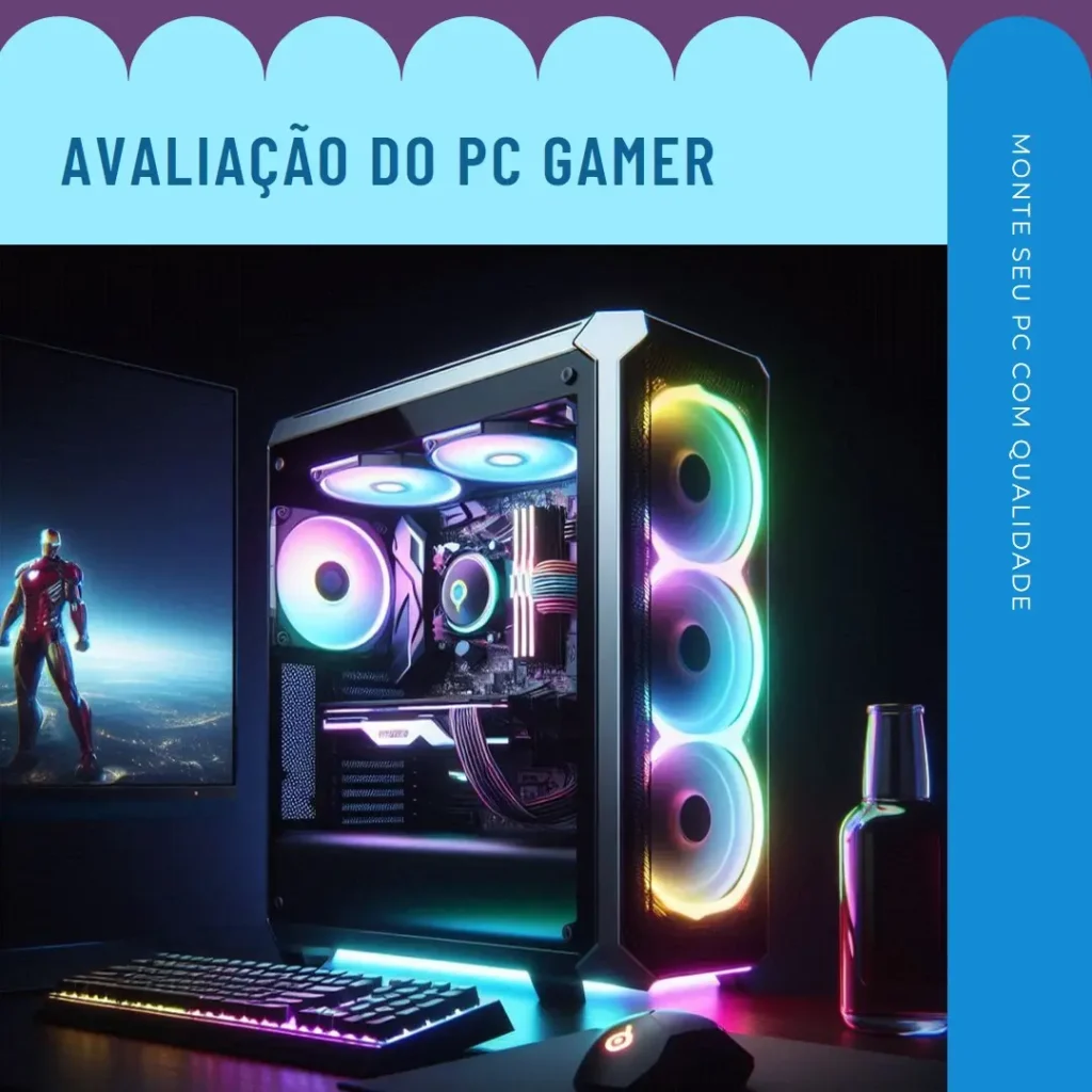 Monte seu PC: Intel i5-8500, GTX 1060 3GB, 16GB, 480GB SSD