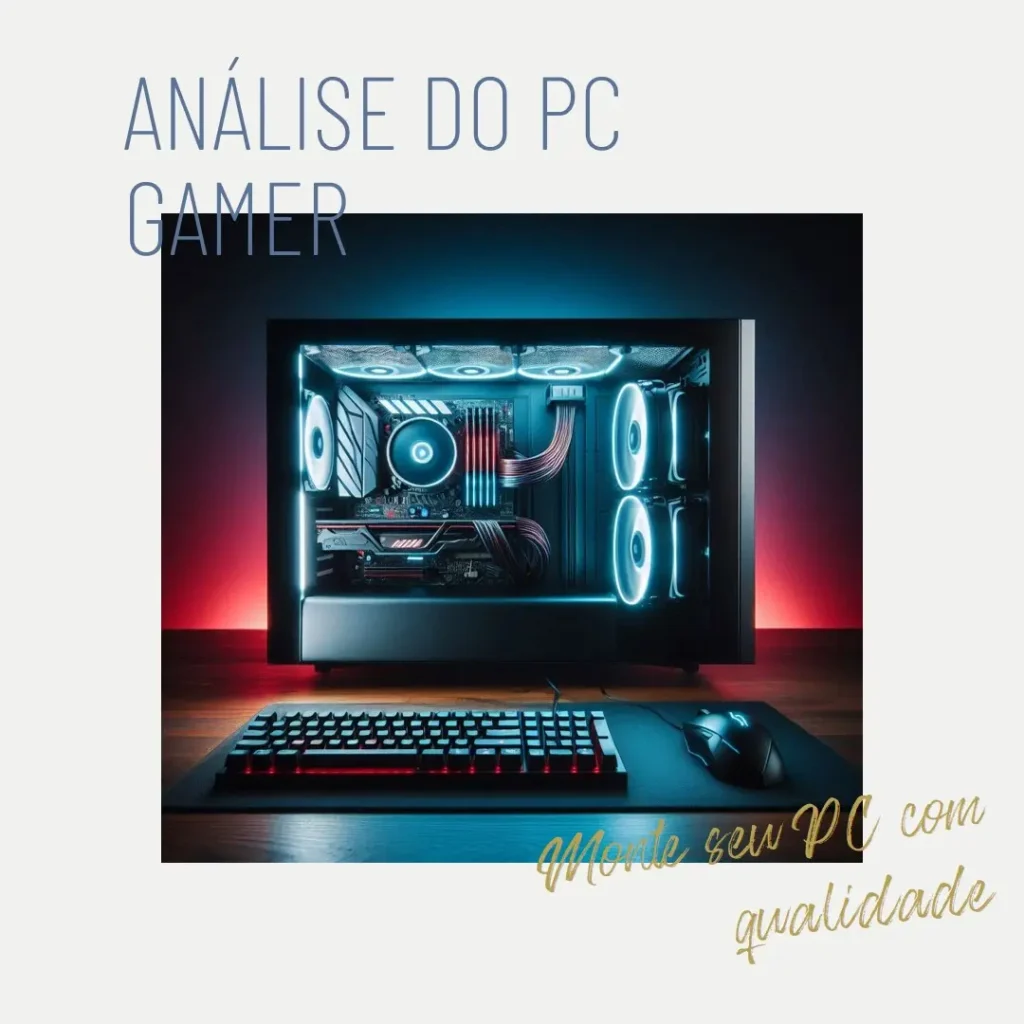 Monte seu PC: i5-13400F, RTX 4070 Super, 16GB, 1TB SSD