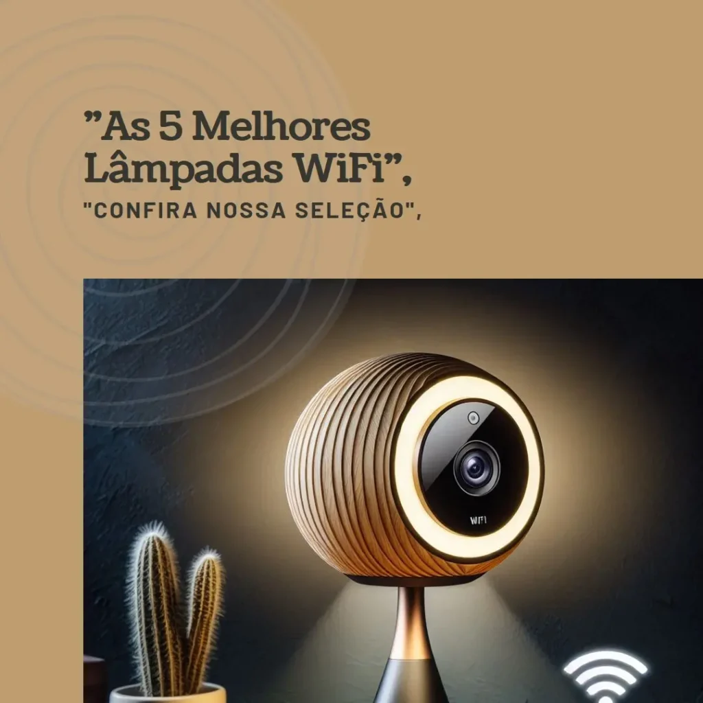As 5 Melhores Opções de lâmpada câmera wifi