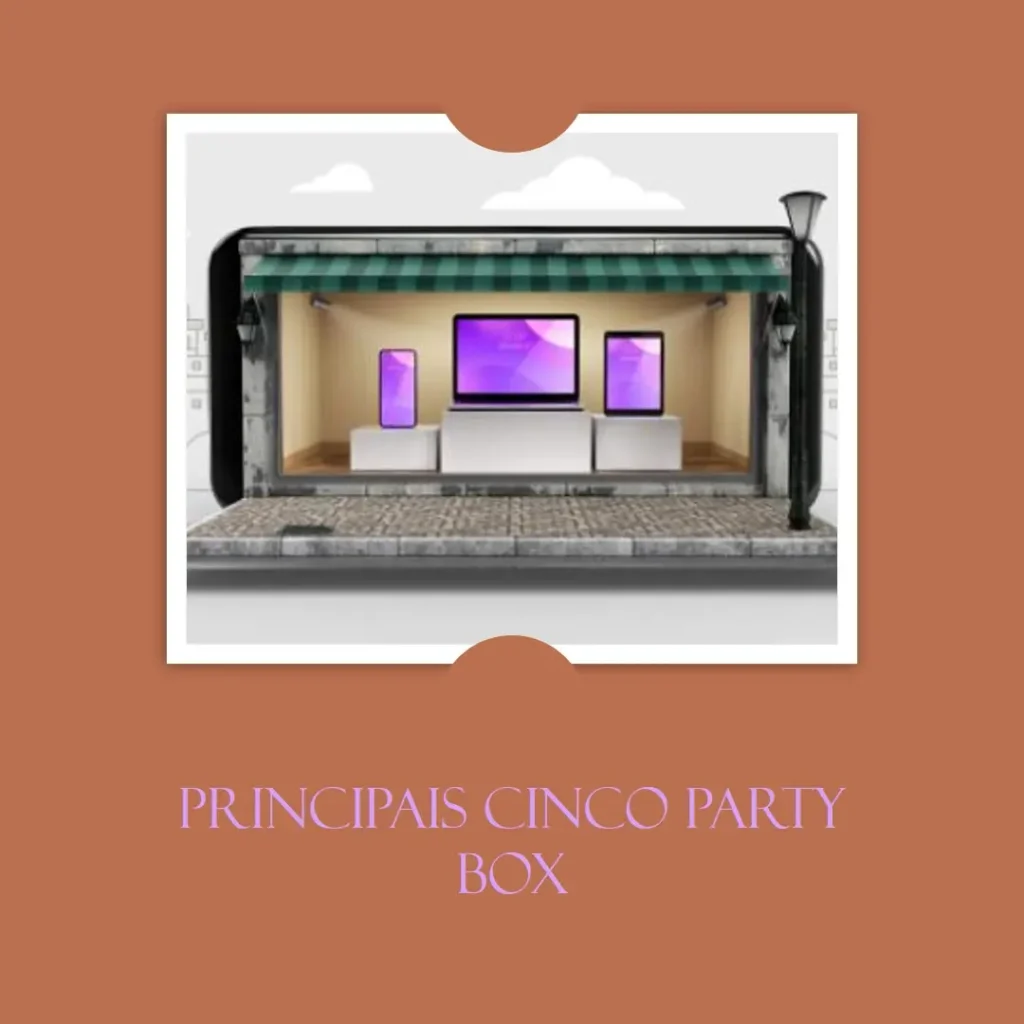 Principais Cinco party box 120 club