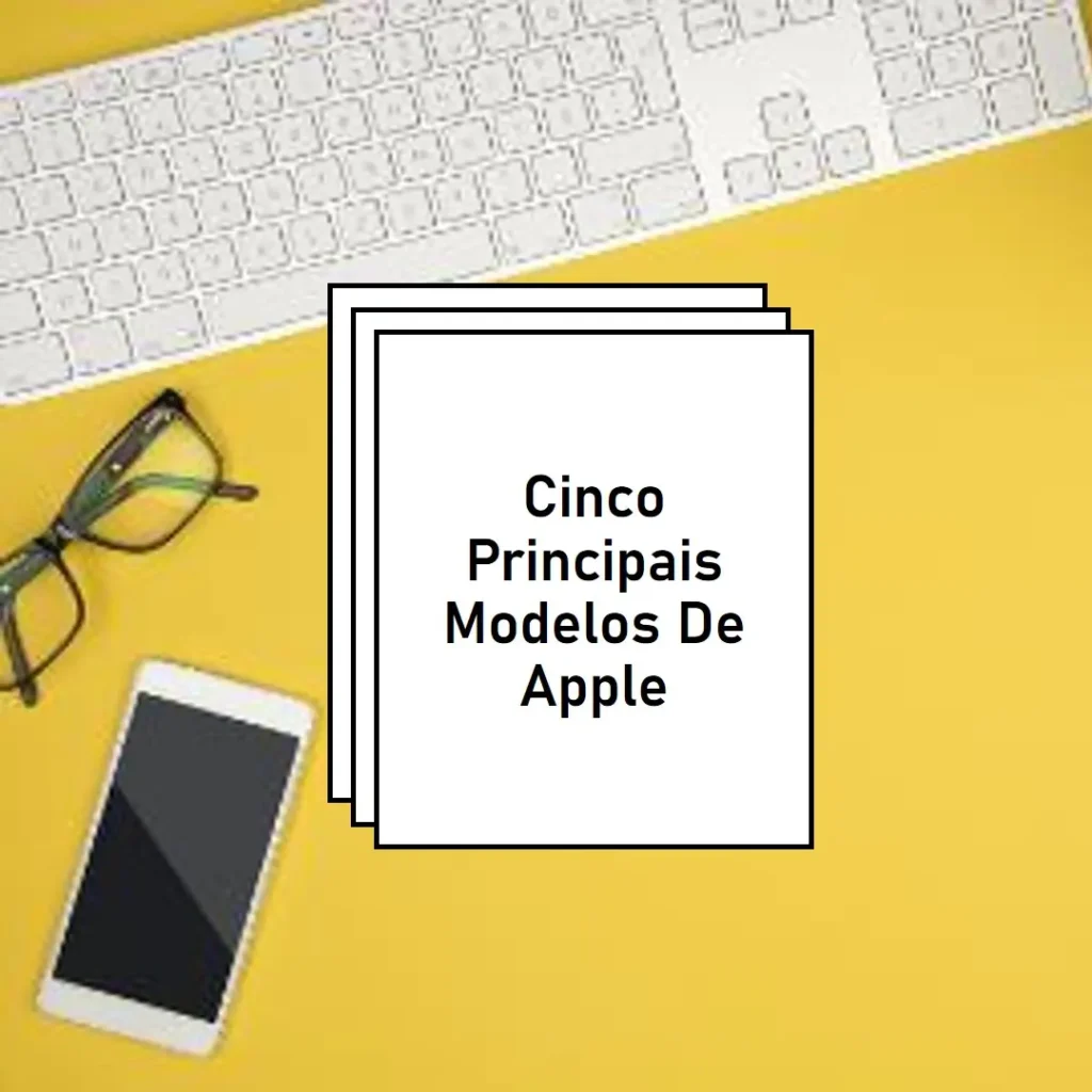 Cinco Principais Modelos de Apple teclado sem fio