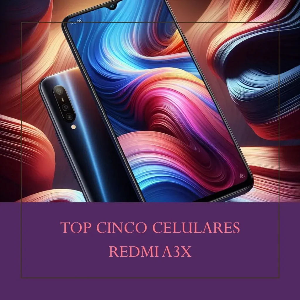 Top Cinco celular Redmi A3x 128gb