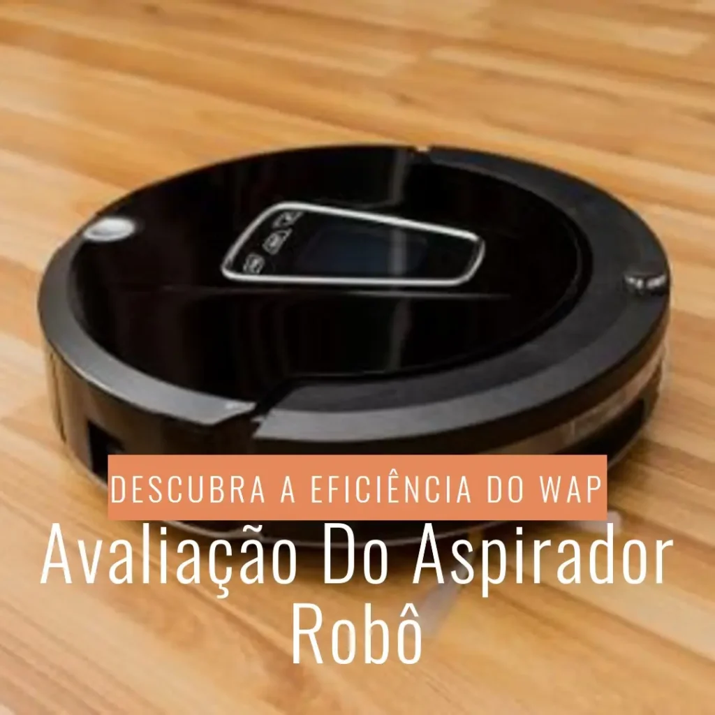 WAP Aspirador de Pó Robô ROBOT WSMART 3 em 1 Automático