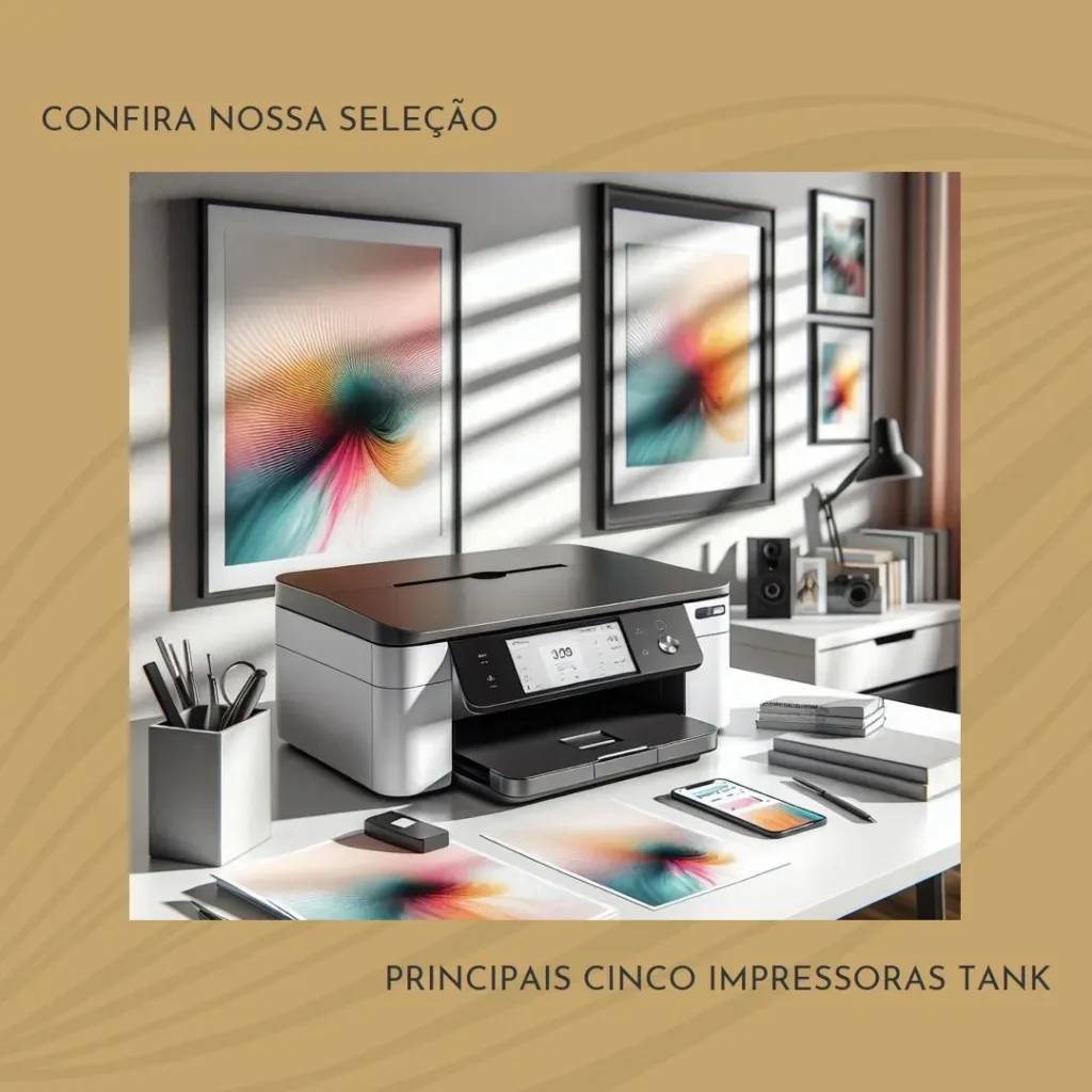 Principais Cinco impressora tank