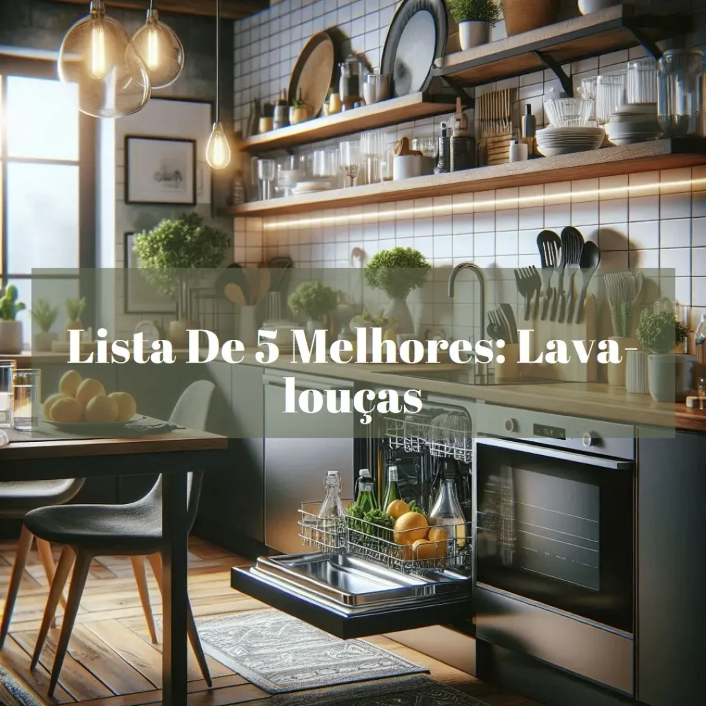 Lista de 5 Melhores:  lava-louças 10 serviços
