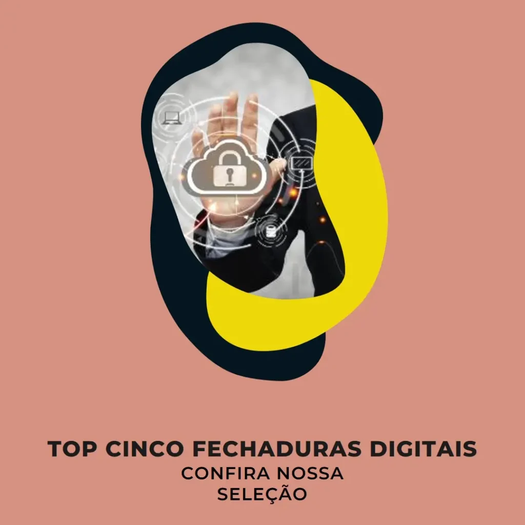Top Cinco fechadura digital Elsys wifi