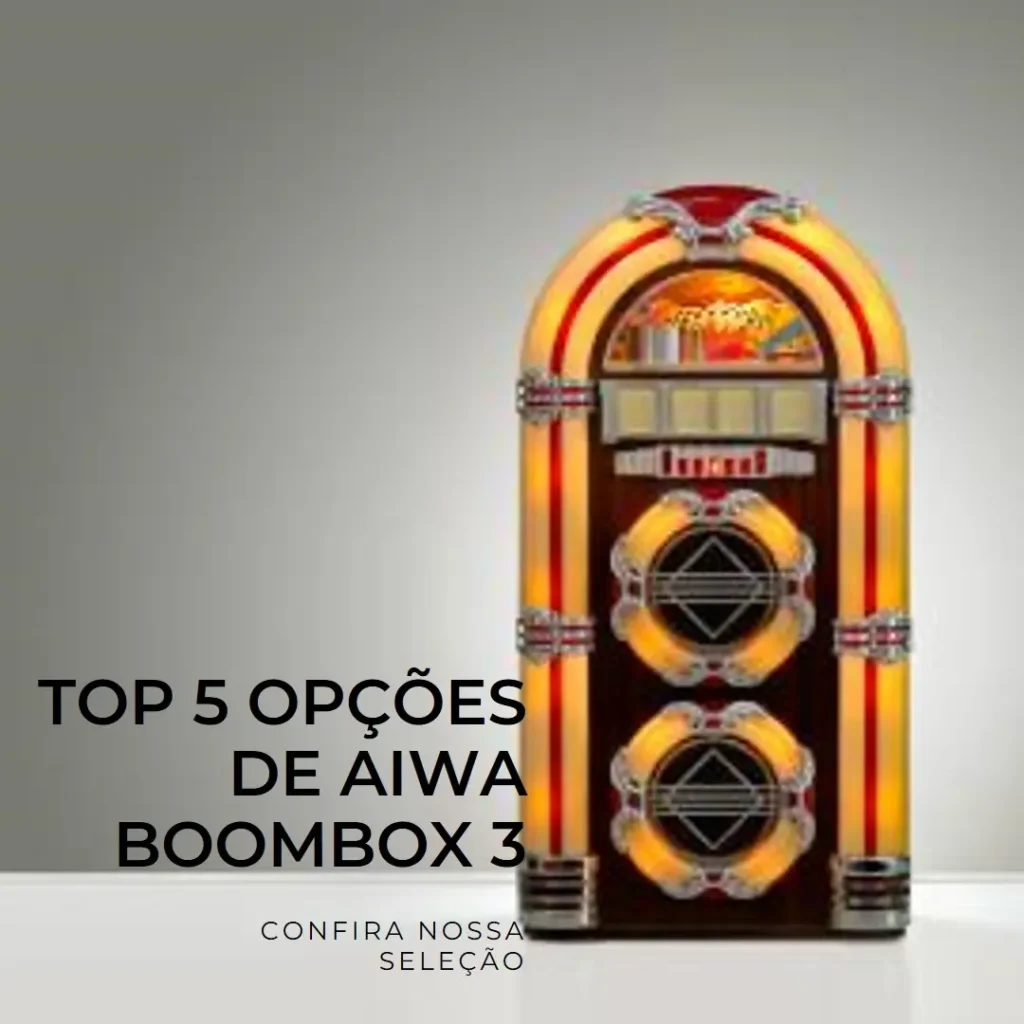 Top 5 Opções de aiwa boombox 3