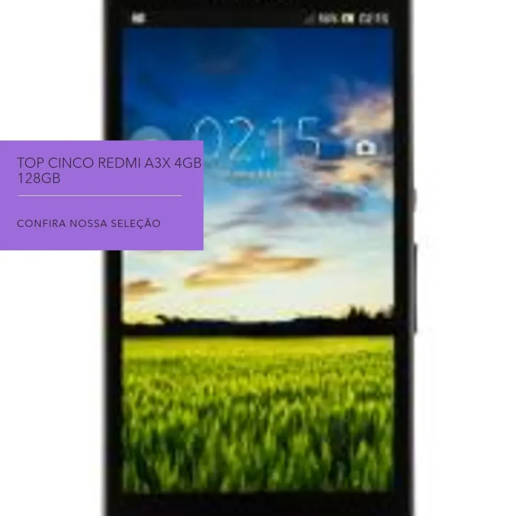 Top Cinco Redmi A3x 4gb 128gb