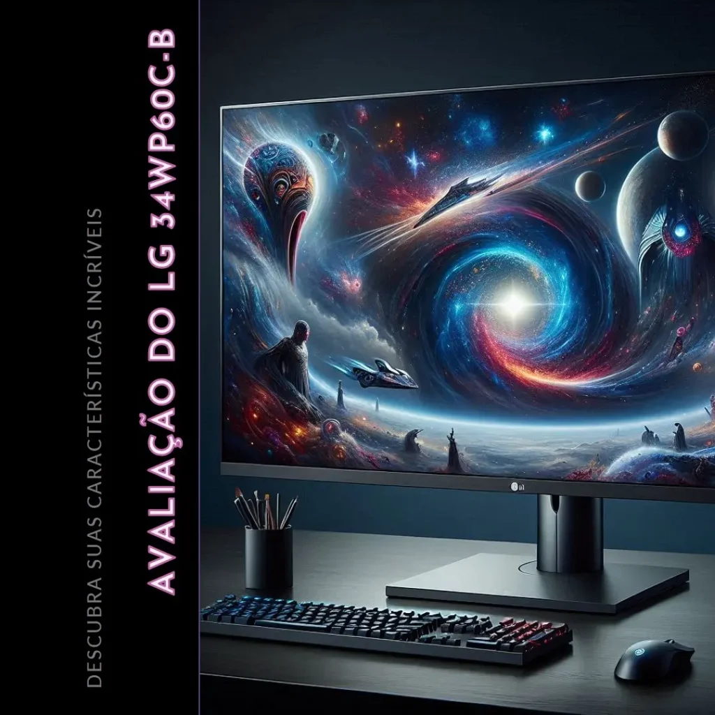 Monitor LG 34WP60C-B 34" Curvo UltraWide QHD - Desempenho e Qualidade de Imagem