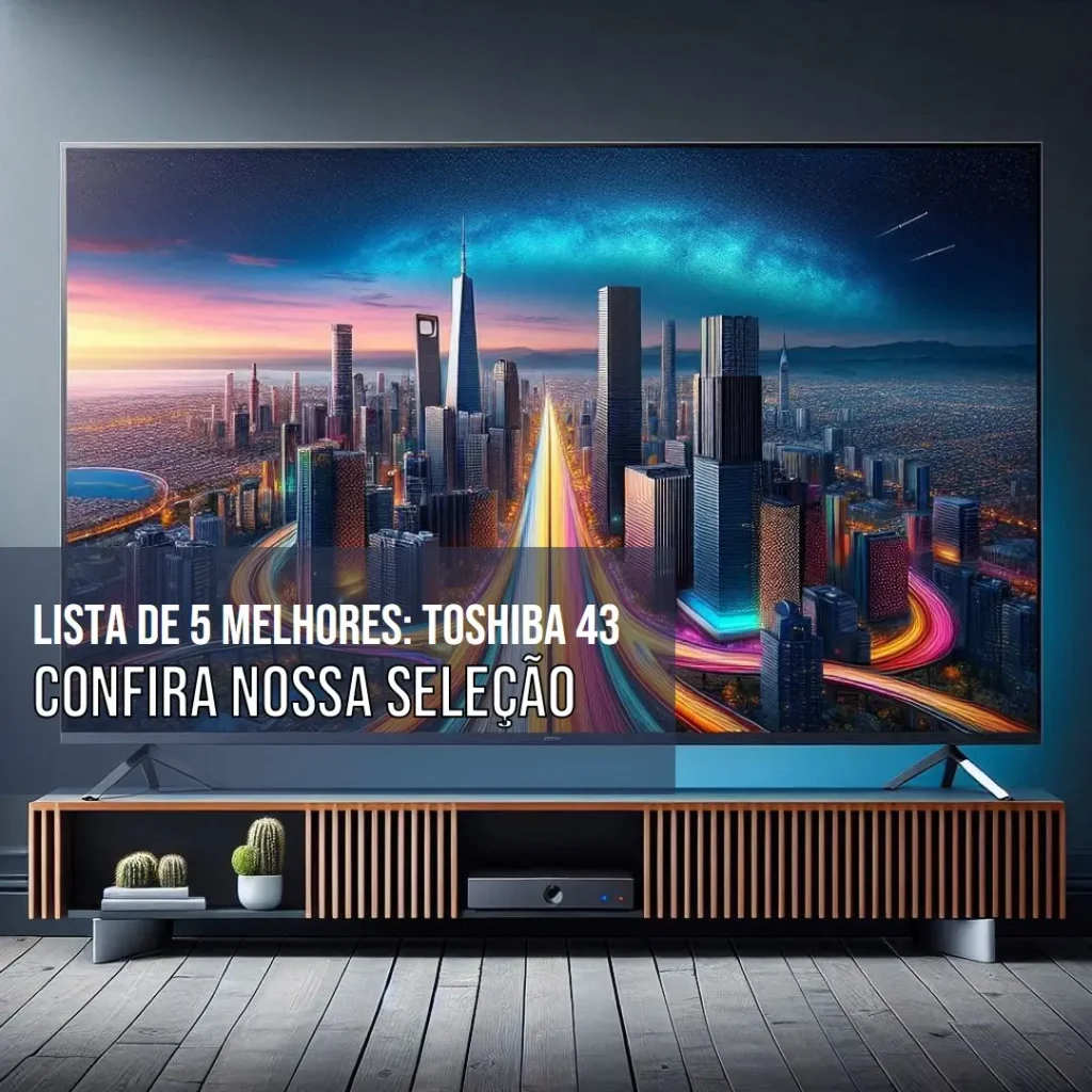 Lista de 5 Melhores: Toshiba 43 smart TV