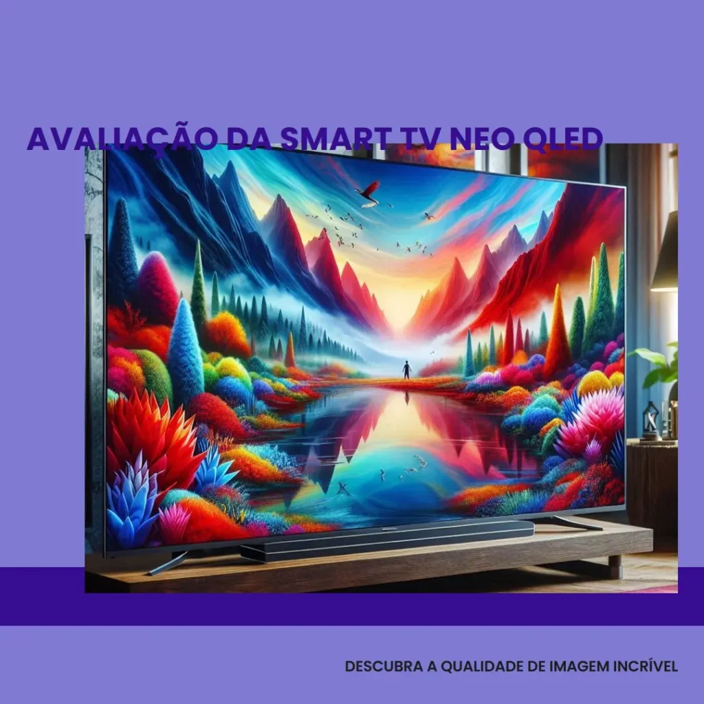 Smart TV Neo QLED 55" 8K UHD Samsung QN55QN700B com Alexa e Mini LED