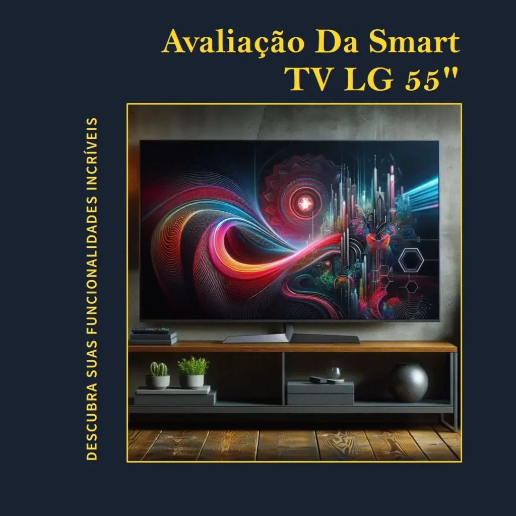 Smart TV LG 55" 4K UHD com ThinQ AI e Alexa