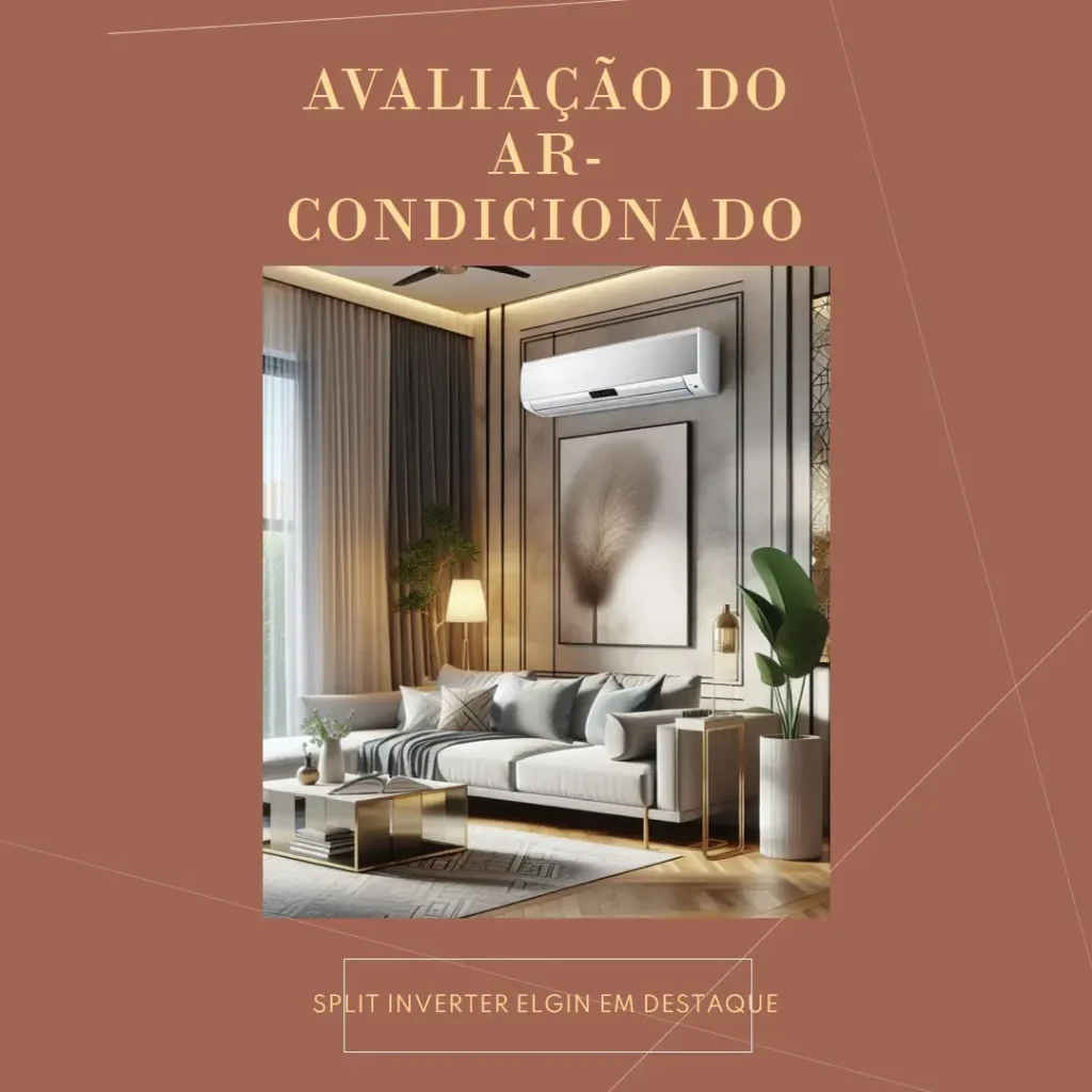 Ar-condicionado Split Inverter 9000 BTUs Elgin Eco com Wi-Fi Integrado