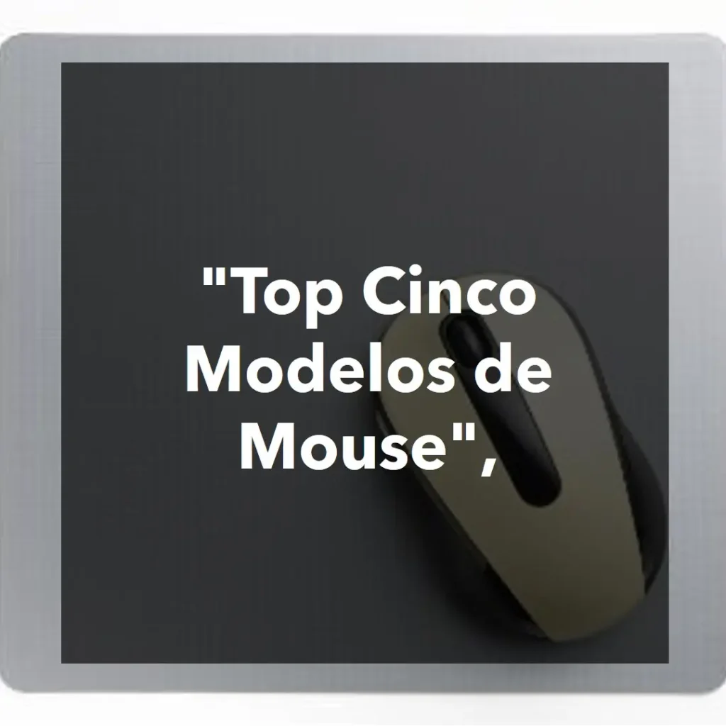 Top Cinco Modelos de  mouse Apple preto