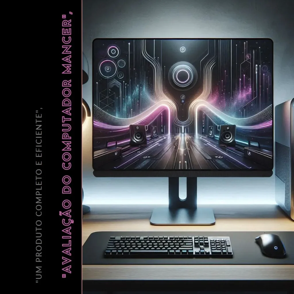Computador Completo Mancer Intel Core i5 8GB RAM HD 500GB Monitor 17" Kit Teclado e Mouse