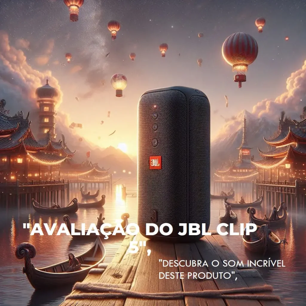 JBL Clip 5: Altifalante Bluetooth Portátil Resistente e Potente