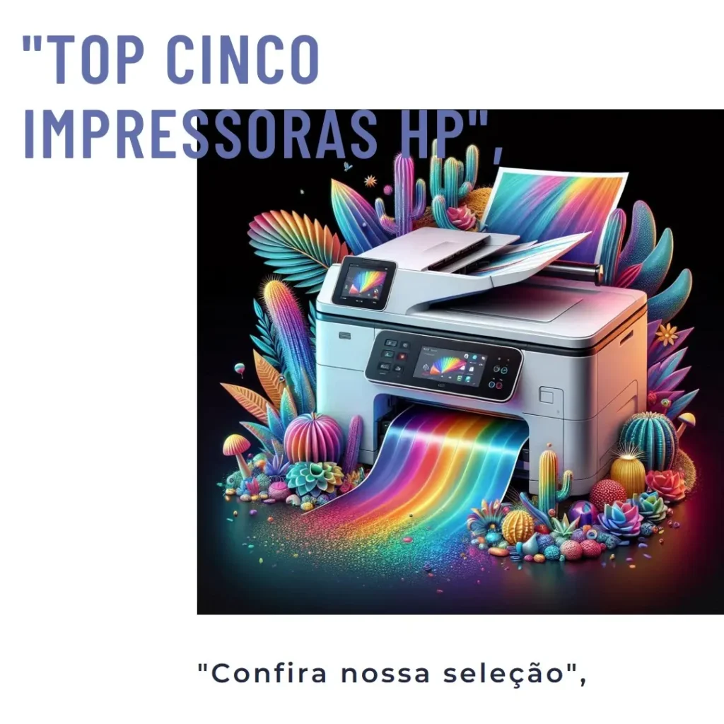 Top Cinco impressora laser colorida HP multifuncional